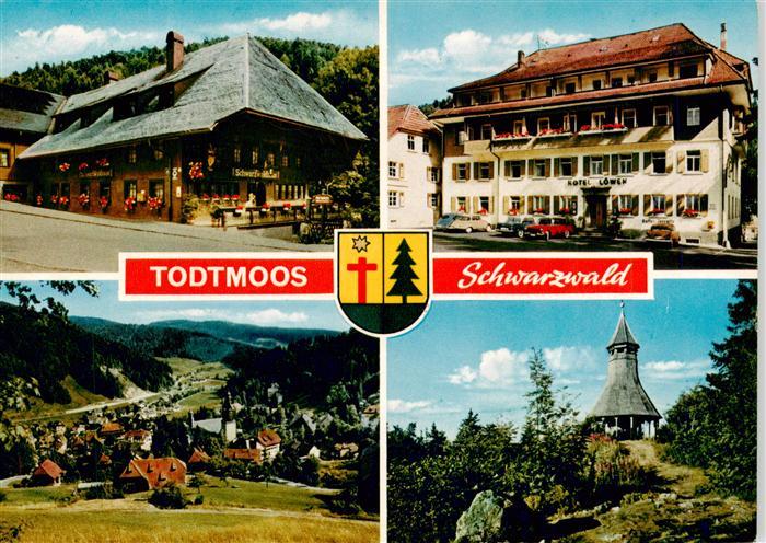 Todtmoos Schwarzwald BW Schwarzwaldhaus Hotel Loewen Panorama Torturm