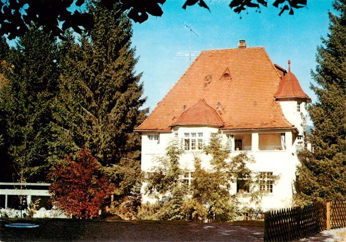 Todtmoos Schwarzwald BW Kurheim Irmtraut