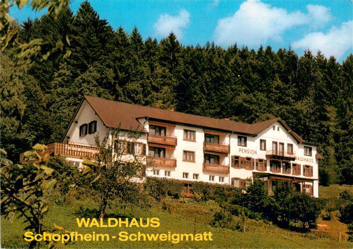 Schweigmatt Schopfheim Pension Waldhaus