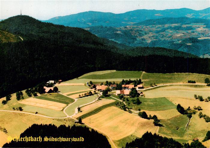 Schlechtbach Schopfheim Schwarzwald Fliegeraufnahme