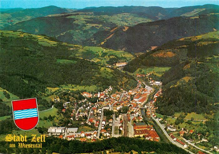 Zell Wiesental Fliegeraufnahme