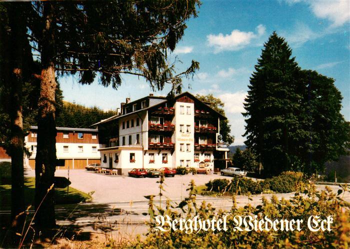 Wieden Schwarzwald Berghotel Wiedener Eck