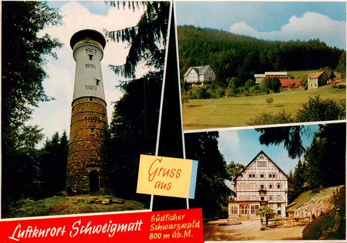 Schweigmatt Schopfheim Aussichtsturm Hohe Moehr Panorama Fachwerkhaus