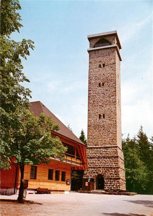 Oberharmersbach Wanderheim Brandenkopf Schwarzwaldverein Aussichtsturm