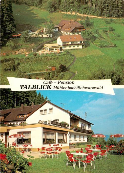 Muehlenbach Wolfach Kinzigtal Baden Café Pension Talblick im Schwarzwald