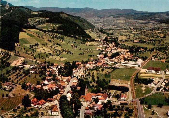 Unterharmersbach Fliegeraufnahme