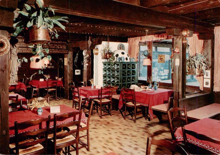 Gutach Schwarzwald Landgasthof zum Museum Gastraum