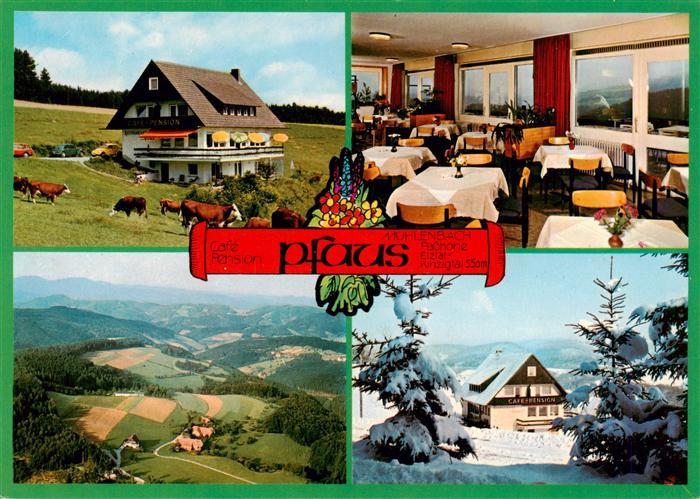 Muehlenbach Wolfach Kinzigtal Baden Café Pension Pfaus Passhoehe Elztal Kinzigta