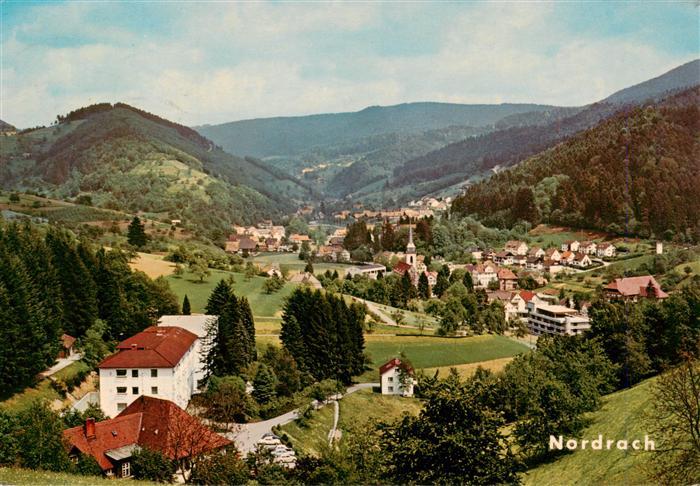 Nordrach Panorama Luftkurort im Schwarzwald mit Sanatorium Lehmann
