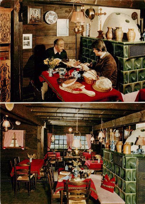 Gutach Schwarzwald Original Vogtsbauernstube Schwarzwaelder Bauernvesper am Kach