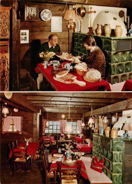 Gutach Schwarzwald Original Vogtsbauernstube Schwarzwaelder Bauernvesper am Kach