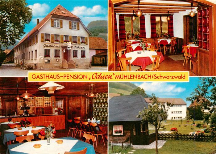 Muehlenbach Wolfach Kinzigtal Baden Gasthaus Pension Ochsen Gastraeume Minigolf