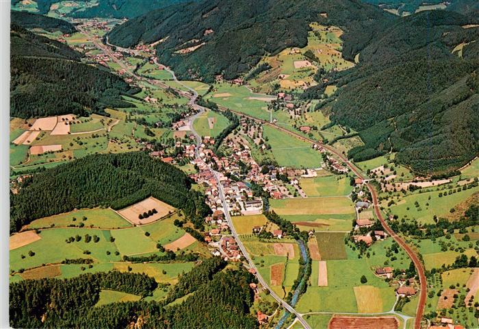 Gutachtal Schwarzwaldbahn Fliegeraufnahme