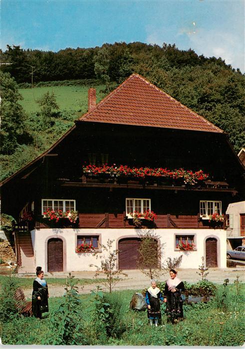 Nordrach Trachten Schwarzwaldhaus