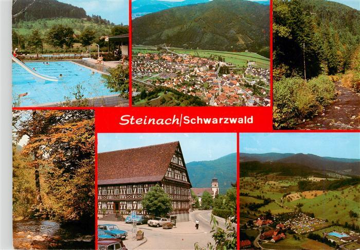 Steinach Kinzigtal Schwarzwald Freibad Fliegeraufnahmen Panorama Schwarzwaldhaus