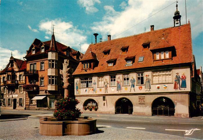 Haslach Kinzigtal Rathaus Brunnen