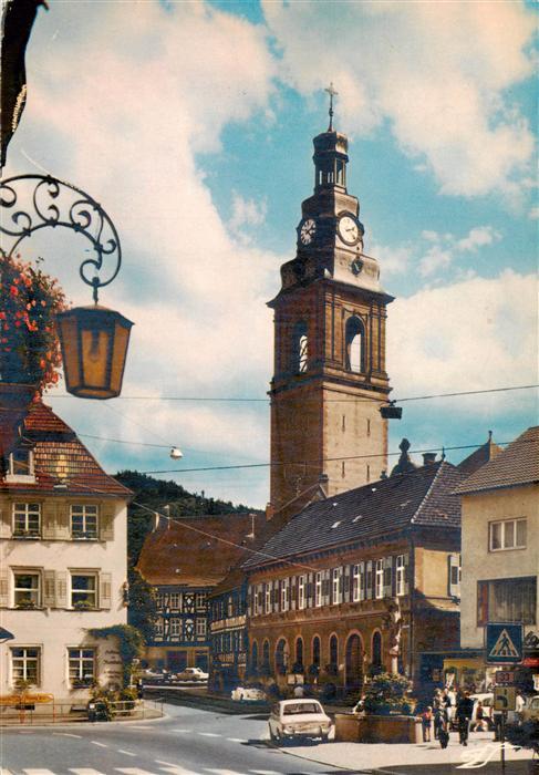 Haslach Kinzigtal Marktplatz Kirche