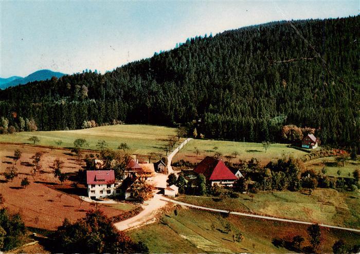 Haslach Kinzigtal Hoehen Gasthaus Nillhof Fliegeraufnahme