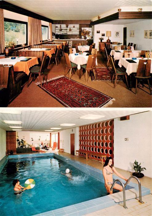 Fischerbach Kinzigtal Gastraum Hallenbad