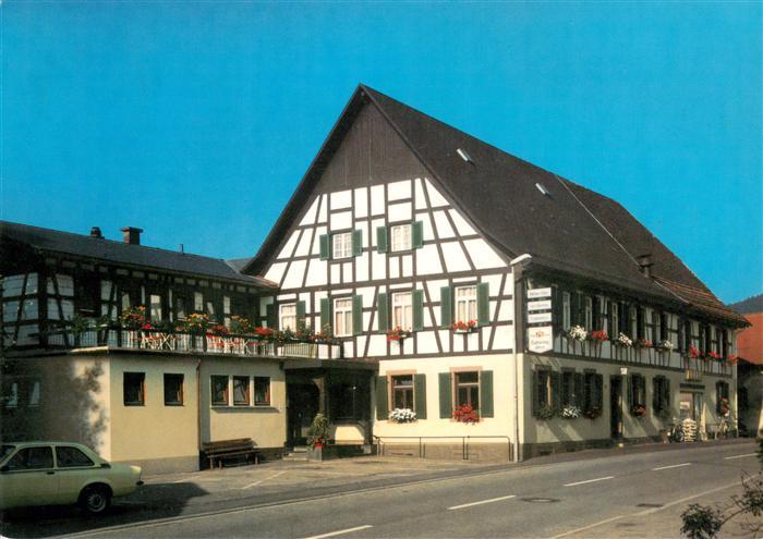 Fischerbach Kinzigtal Gasthaus Pension Zum Ochsen