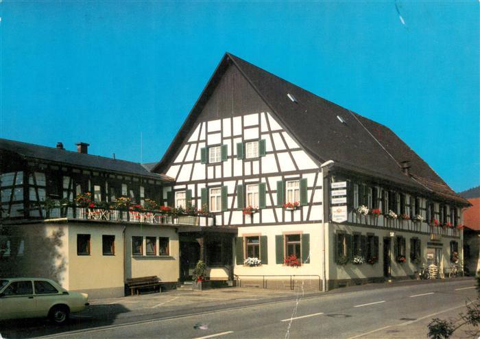 Fischerbach Kinzigtal Gasthaus Pension Zum Ochsen
