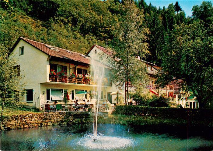 Loecherberg Oberharmersbach Hotel Pension Schwarzwald Idyll Fontaene