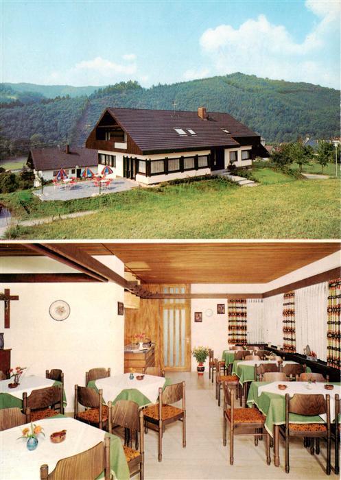 Oberharmersbach Pension Schmider Gastraum