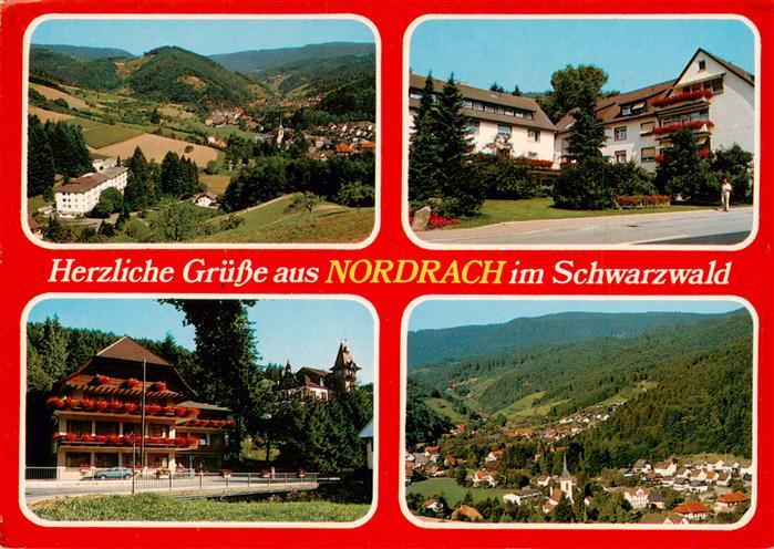 Nordrach Fliegeraufnahmen Gasthaeuser