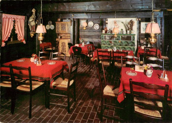 Gutach Schwarzwald Original Vogtsbauernstube Gaststube am Kachelofen