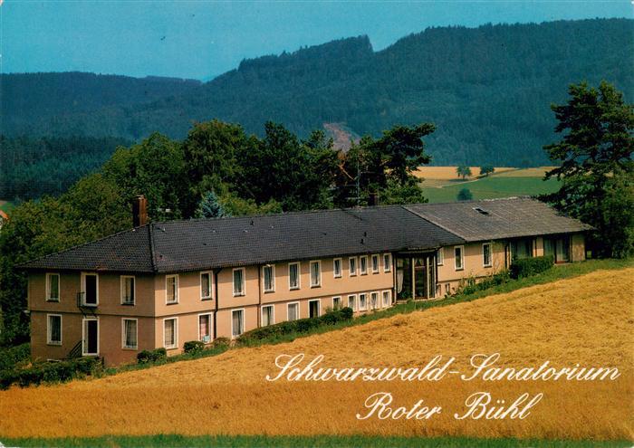 Muehlenbach Wolfach Kinzigtal Baden Schwarzwald-Sanatorium Roter Buehl im Schwar