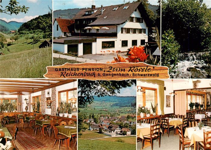 Reichenbach Gengenbach Gasthaus Pension Zum Roessle Gastraum Panorama