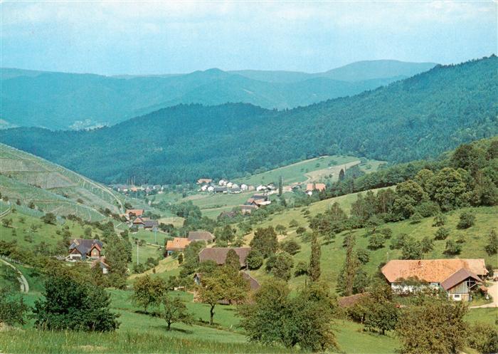 Bermersbach Gengenbach Panorama Ferienort im Schwarzwald