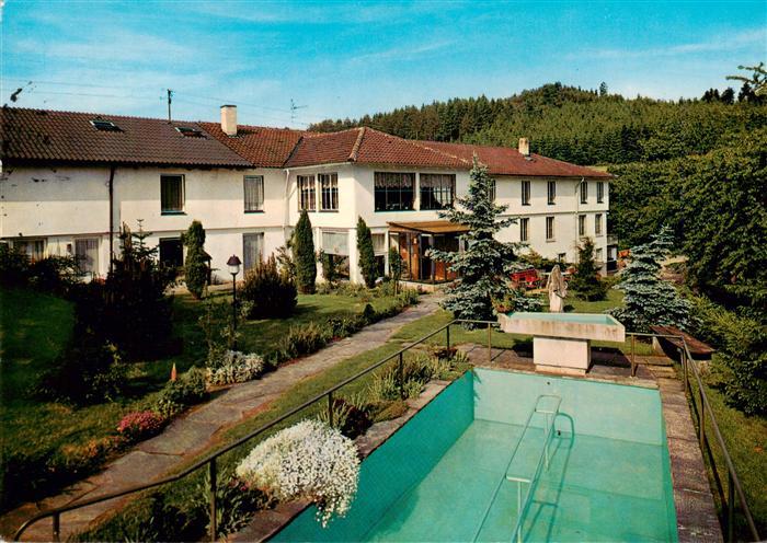 Muehlenbach Wolfach Kinzigtal Baden Sanatorium Roter Buehl