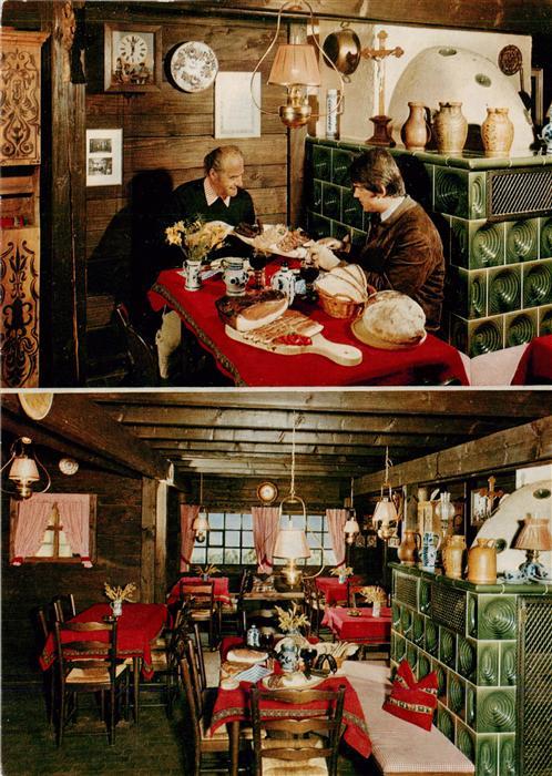 Gutach Schwarzwald Original Vogtsbauernstube Schwarzwaelder Bauernvesper am Kach