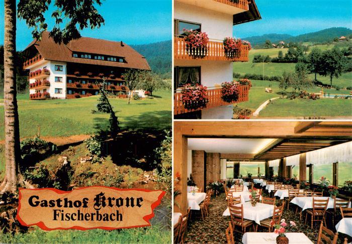 Fischerbach Kinzigtal Gasthof Pension Krone Panorama Gastraum