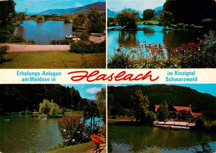 Haslach Kinzigtal Erholungsanlagen am Waldsee Teilansichten