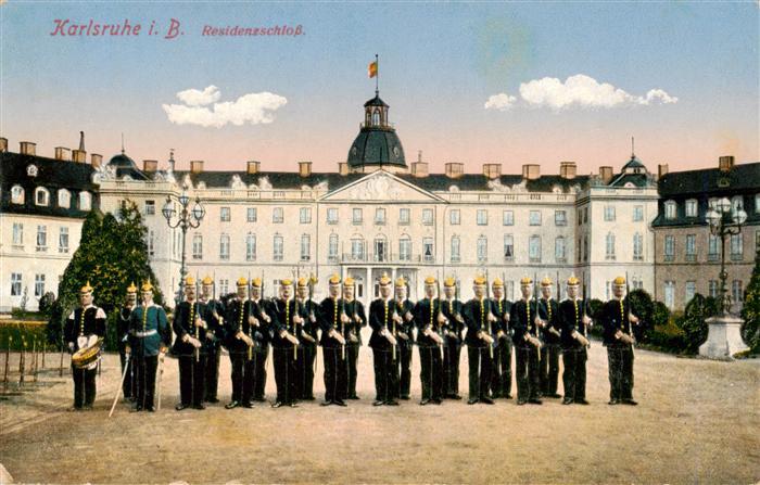 Karlsruhe Baden Residenzschloss Wache