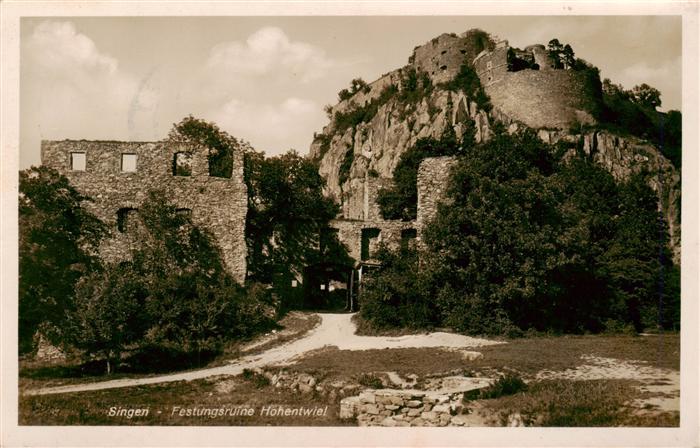 Singen Hohentwiel Festungsruine Hohentwiel