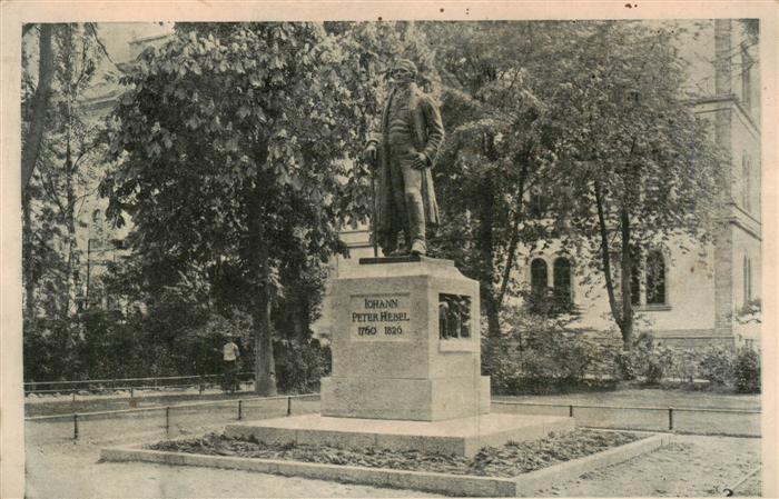 LoeRRACH Baden BW Hebel Denkmal