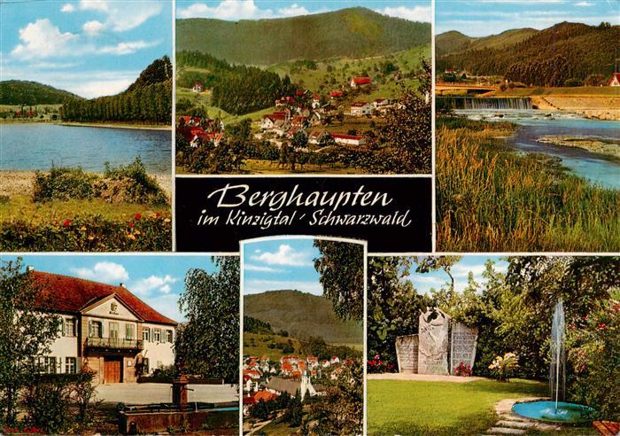 Berghaupten Kinzigpartien Panorama Kurhaus Park Fontaene