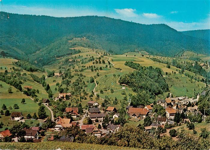 Oberharmersbach Fliegeraufnahme