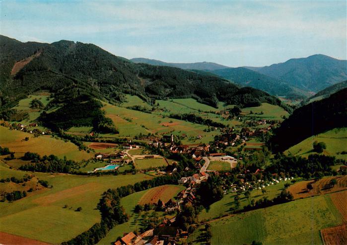 Simonswald Simonswaeldertal Fliegeraufnahme