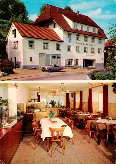 Oberprechtal Elzach Elztal BW Gasthof Pension Schuetzen Gastraum