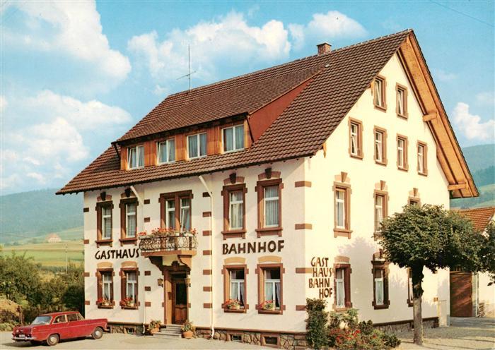 Oberwinden  Elztal BW Gasthaus zum Bahnhof