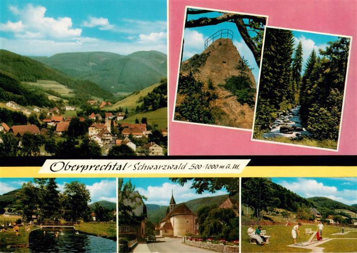 Oberprechtal Elzach Elztal BW Panorama Schwimmbad Aussichtsplattform Schlucht Ka