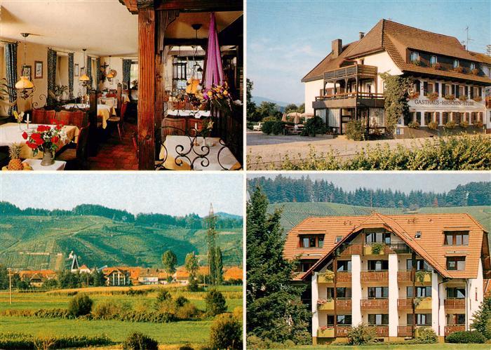 Buchholz Waldkirch Hotel Restaurant Hirschenstube mit Gaestehaus Gehri Gaststube