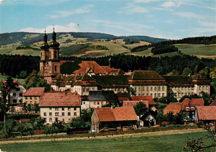 St Peter Schwarzwald Pfarrkirche mit Kandelblick