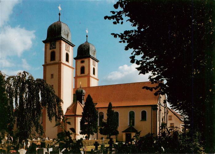 St Maergen Pfarr und Wallfahrtskirche Mariae Himmelfahrt