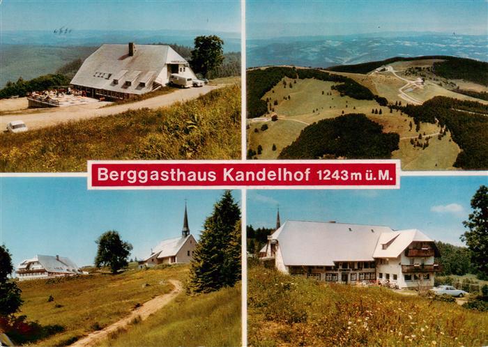 St Peter Schwarzwald Berggasthaus Kandelhof Fliegeraufnahme Kirche