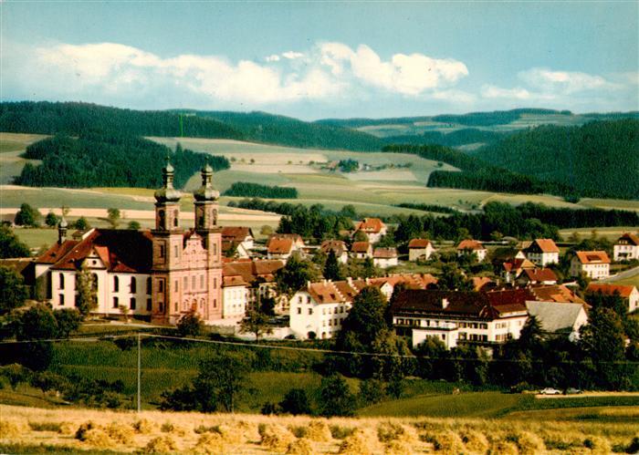 St Peter Schwarzwald Panorama mit Kirche